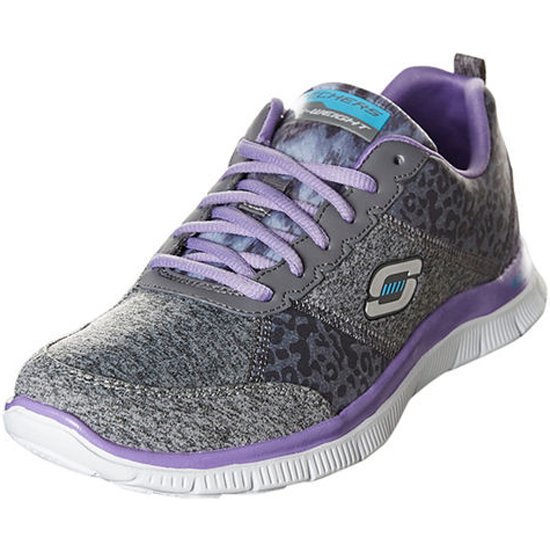 Кроссовки Skechers FLEX APPEAL - TRIBECA12075 женские, цвет  серый/фиолетовый, рус. размер 37,5 — купить в интернет-магазине ОНЛАЙН  ТРЕЙД.РУ