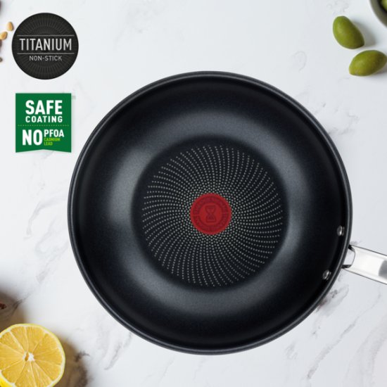 Сковорода-вок Tefal Intuition, 28 см B8171944 — купить в интернет ...