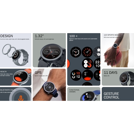 Смарт-часы Nothing CMF Watch Pro 2, серый A10700012 — купить по низкой ...