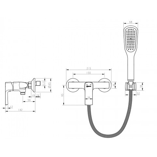 Смеситель для кухни lemark ursus lm7205blr