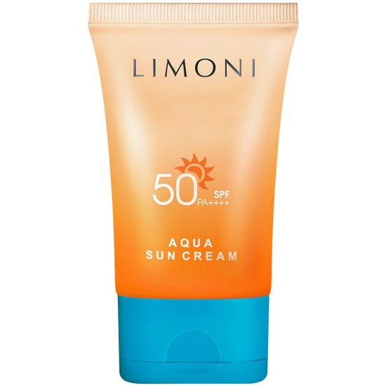 Купить солнцезащитный крем LIMONI SPF 50+РА++++ Aqua Sun Cream, 50 мл ...