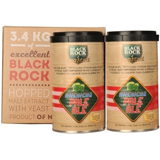 Солодовый экстракт Black Rock CRAFT American Pale Ale 3,4 кг — купить в ...