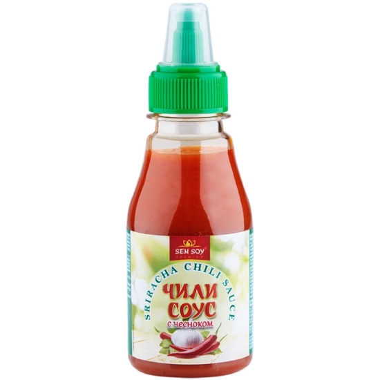Соус Sen Soy Sriracha Chili with garlic (Шрирача Чили с чесноком) 150 ...