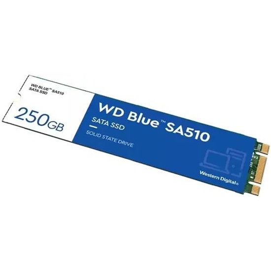 SSD диск Western Digital Blue SA510, 250Gb, M.2 2280, SATA (WDS250G3B0B ...