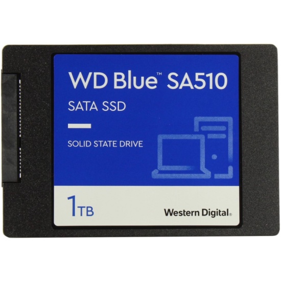 Накопитель Ssd Western Digital Wd 25 Blue 1tb Sata Iii Sa510 Wds100t3b0a — купить в интернет 0297