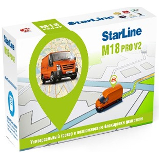 Универсальный трекер StarLine M18 Pro V2 ГЛОНАСС-GPS — купить по низкой ...
