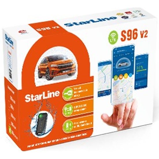 Автосигнализация StarLine S96 V2 LTE GPS S96 V2 LTE-GPS — купить по ...