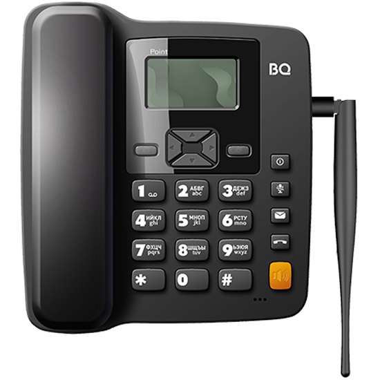 Стационарный GSM телефон BQ 2410 Point Черный — купить в интернет ...
