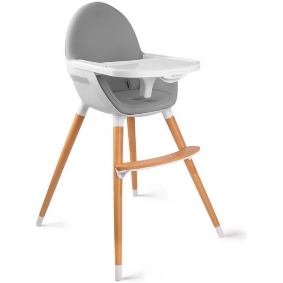 kinderkraft high chair grey