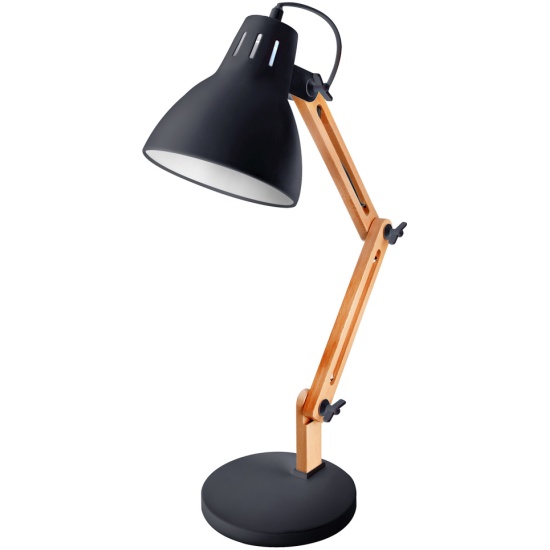 Настольная лампа Camelion KD-355 C02 чёрный,230V 40W E27) — купить в ...