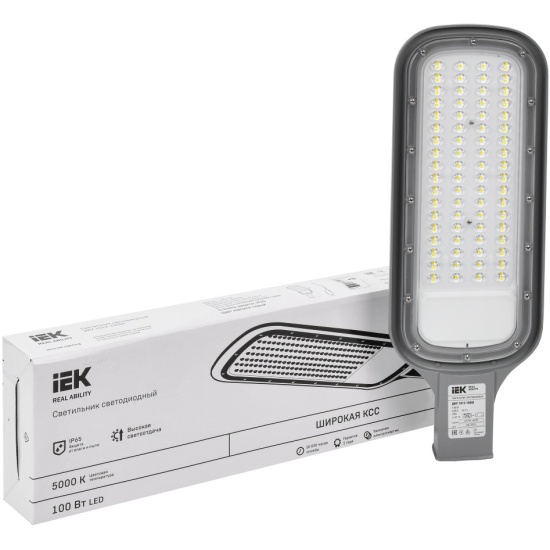 Консольный светильник ДКУ 1012-50Ш 5000К IP65 сер. IEK LDKU1-1012-050 ...
