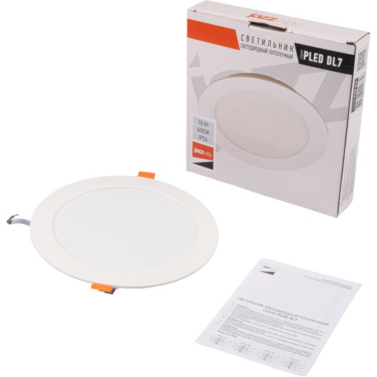 Светильник светодиодный встраиваемый downlight PLED DL7 18w 4000K