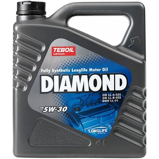  масло TEBOIL Diamond 5W-30 синтетическое 4 л —  в .