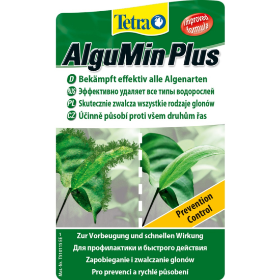Препарат средство для борьбы с водорослями Tetra AlguMin Plus 250 мл Изображение 3 - купить в интернет магазине с доставкой, цены, описание, характеристики, отзывы