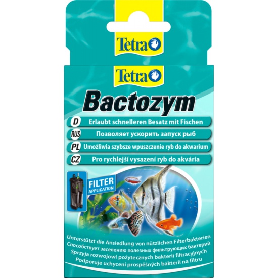Средство Tetra Bactozym для биоактивации фильтра 10 капсул Изображение 3 - купить в интернет магазине с доставкой, цены, описание, характеристики, отзывы