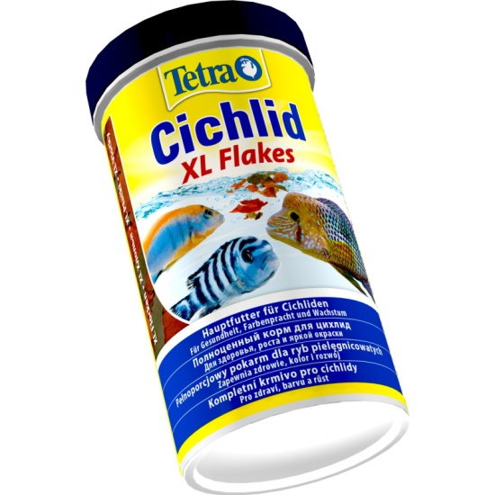 Корм Tetra Cichlid XL Flakes для рыбок цихлид, 1,9 кг (хлопья) от бренда  Tetra