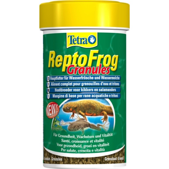 Корм для лягушек и тритонов Tetra ReptoFrog Granules 100 мл. — купить в ...