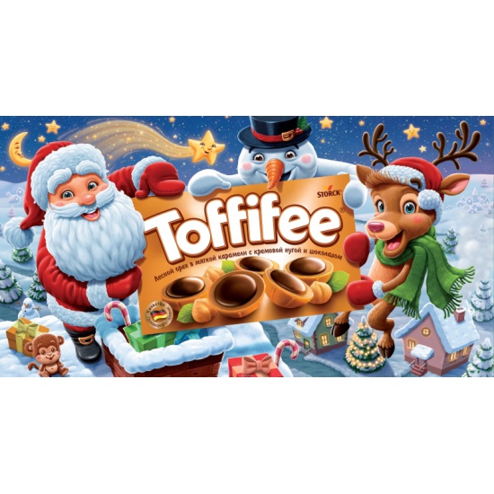 Toffifee 125г Санта