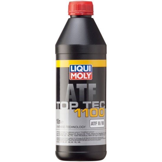 Трансмиссионное масло LIQUI MOLY Top Tec ATF 1100 НС-синтетическое 1 л ...