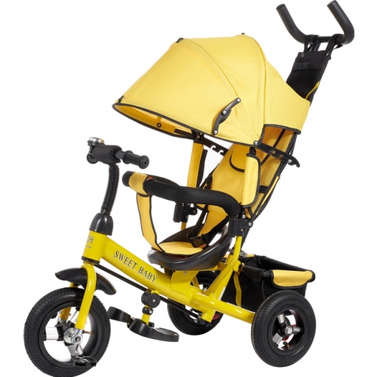 Трехколесный велосипед Sweet Baby Mega Lexus Trike Yellow (8/10, Air ...