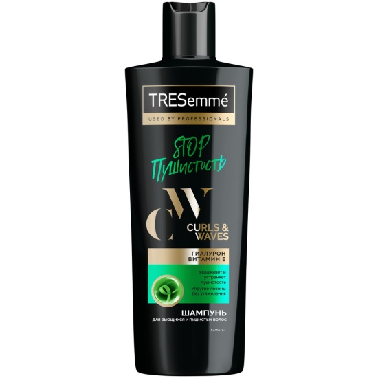 Шампунь для кудрявых волос TRESEMME Curls and Waves, STOP Пушистость ...