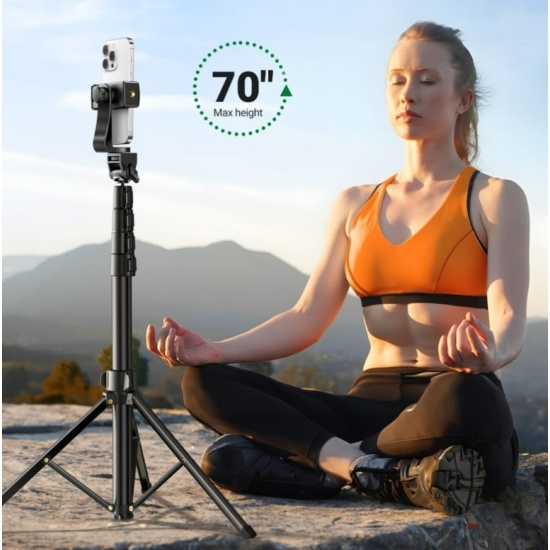 Трипод UGREEN LP680 (15609) Tripod Stand 1.7m With Bluetooth Remote For ...
