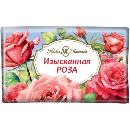 Мыло ТВЕРДОЕ "НК Цветочная серия" (180 гр) Изысканная Роза (36 шт/ящ)