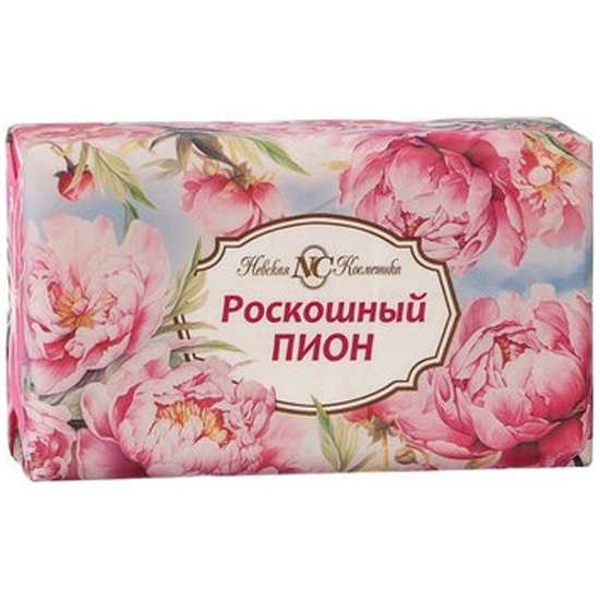 Мыло ТВЕРДОЕ "НК Цветочная серия" (180 гр) Роскошный Пион (36 шт/ящ)