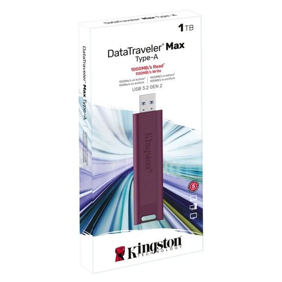 Купить USB флешка 1Tb Kingston DTMAXA/1TB USB 3.2 Gen 2 (1000/900 Mb/s ...