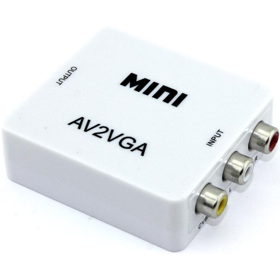 Переходник VB PARTS с AV (тюльпаны) на VGA 091822 — купить в интернет ...