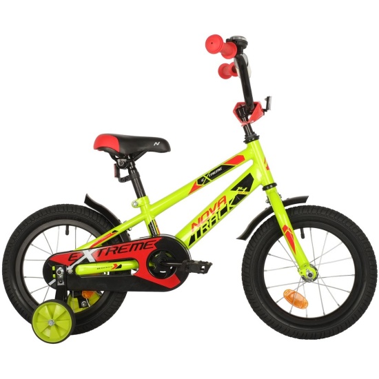 Детский велосипед Novatrack 14 Extreme зеленый 143Extreme.GN21 — купить ...