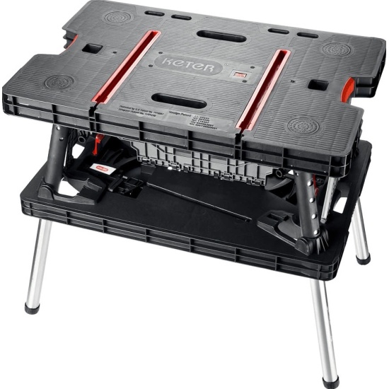 Keter folding best sale work table costco