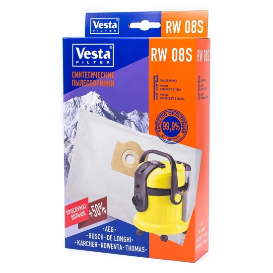 Купить пылесборник Vesta filter RW 08 S для промышленных пылесосов RW ...