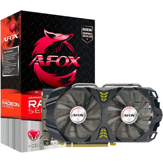 Видеокарта AFOX Radeon RX 570 DUAL FAN 8G AFRX570-8192D5H7-V4 — купить ...