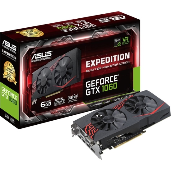 ASUS GeForce GTX 1060 Expedition 6G EX GTX1060 6G