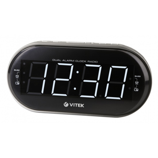 Как разобрать электронные часы витек Радиобудильник VITEK VT-6610, серый VT-6610(SR) - купить по низкой цене в интерн