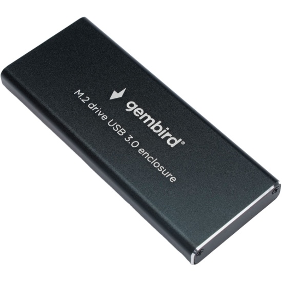 Внешний корпус для SSD M2 Gembird EEM2-SATA-1 металл, черный — купить ...