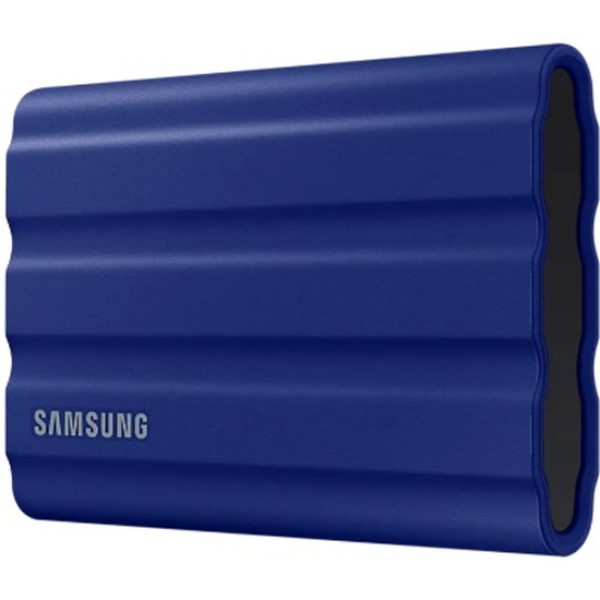 Внешний SSD диск Samsung 1.8 T7 Shield 1.0 Tb USB 3.2 Type-C Blue MU ...