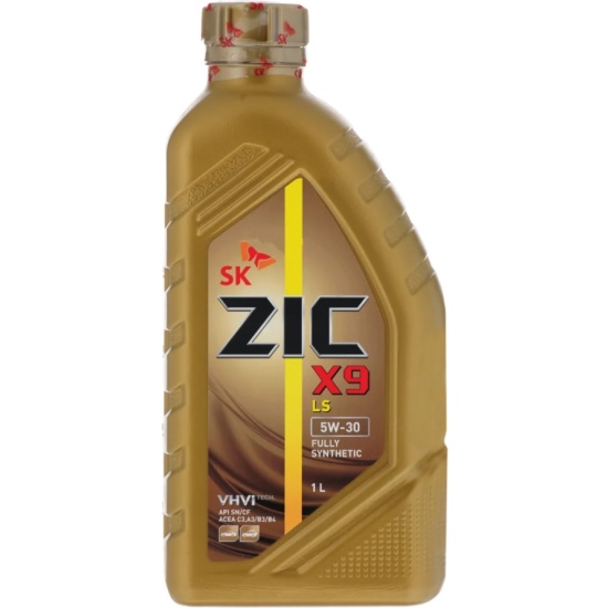  масло ZIC X9 LS 5W-30 синтетическое 1 л —  в интернет .