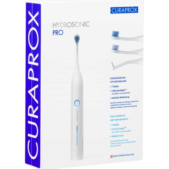 curaprox звуковая зубная щетка hydrosonic pro