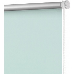 Изображение товара Рулонная штора блэкаут Свежая мята 160х175 для защиты от солнца и декора окна
