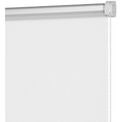 Изображение товара Рулонная штора DECOFEST блэкаут 40х160 белая для защиты от солнца