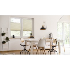 Изображение товара Штора плиссе DECOFEST Плайн экрю 50х160