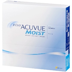 Изображение товара Контактные линзы Johnson & Johnson 1-Day Acuvue Moist (90 шт / 8.5 / -01.00)