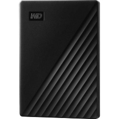 Изображение товара Внешний жесткий диск Western Digital WD My Passport, 4 ТБ, USB 3.2 Gen 1 (WDBPKJ0040BBK-WESN) черный