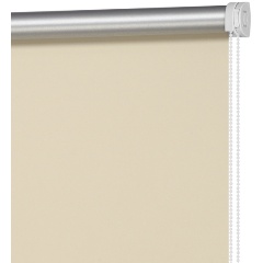 Изображение товара Рулонная штора DECOFEST блэкаут "Плайн" Кремово-бежевый 60х160