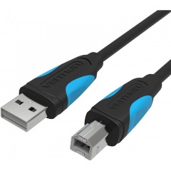 Изображение товара Кабель USB 2.0 AM/BM 1,5м VENTION для синхронизации передачи данных