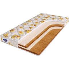 Изображение товара Детский матрас SKY SLEEP KIDDY MIX SLIM 80x200 экологичный жесткий и мягкий