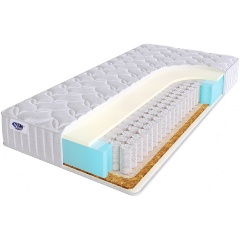 Изображение товара Матрас SKY SLEEP Joy Medium Vario S500 160x200 с разными сторонами жесткости