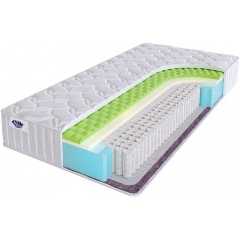 Изображение товара Матрас SKYSLEEP One Side 6 S1000 160x190 Средней жесткости с независимыми пружинами